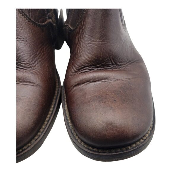 Bullboxer Shoes Men Size 8 Brown Leather Boots Casual Party Outdoors Western main image 4